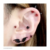 軟骨ピアス 天使悪魔翼羽エンジェルデビル ボディピアス | ボディピアス専門店凛RIN | 詳細画像13