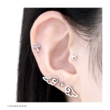 軟骨ピアス 天使悪魔翼羽エンジェルデビル ボディピアス | ボディピアス専門店凛RIN | 詳細画像8