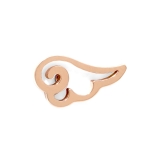 天使・ピンクゴールド(左耳) | 軟骨ピアス 天使悪魔翼羽エンジェルデビル ボディピアス | ボディピアス専門店凛RIN