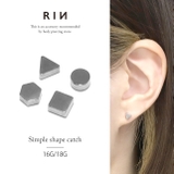 ボディピアスキャッチ 丸三角四角六角 カスタムパーツ | ボディピアス専門店凛RIN | 詳細画像1 