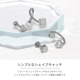 ボディピアスキャッチ 丸三角四角六角 カスタムパーツ | ボディピアス専門店凛RIN | 詳細画像3 