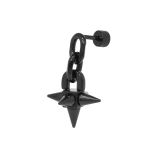 ブラック | 軟骨ピアス 16G ボディピアス | ボディピアス専門店凛RIN