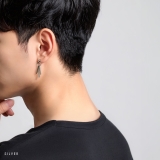 軟骨ピアス スタイリッシュロングスティックバー3連シェイプ揺れる ボディピアス | ボディピアス専門店凛RIN | 詳細画像4