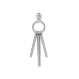 シルバー | 軟骨ピアス スタイリッシュロングスティックバー3連シェイプ揺れる ボディピアス | ボディピアス専門店凛RIN