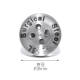 軟骨ピアス ボタン釦button ストレートバーベル | ボディピアス専門店凛RIN | 詳細画像8