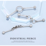 インダストリアル 軟骨ピアス ボディピアス | ボディピアス専門店凛RIN | 詳細画像2 