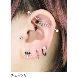 インダストリアル 軟骨ピアス ボディピアス | ボディピアス専門店凛RIN | 詳細画像6 