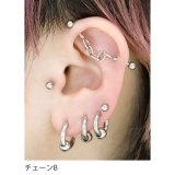 インダストリアル 軟骨ピアス ボディピアス | ボディピアス専門店凛RIN | 詳細画像7 