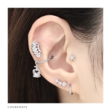 軟骨ピアスボディピアス ジュエルクラウン王冠ハート | ボディピアス専門店凛RIN | 詳細画像4