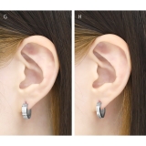 ピアス ステンレスピアス フープリングピアス | ボディピアス専門店凛RIN | 詳細画像9