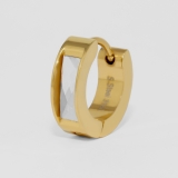 ゴールド・クリア | ステンレスピアス リングピアス フープピアス | ボディピアス専門店凛RIN