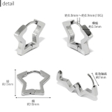 ステンレスピアス スター 星 | ボディピアス専門店凛RIN | 詳細画像8 