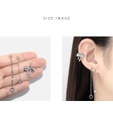 チャーム ハートリボンクリアストーンキュービックジルコニア ボディピアス | ボディピアス専門店凛RIN | 詳細画像7