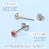 ピアス 誕生月カラー誕生月 ミニ小さいべゼルセット | ボディピアス専門店凛RIN | 詳細画像19