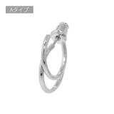 ファッションピアス フープピアス 2連フロントバック | ボディピアス専門店凛RIN | 詳細画像13