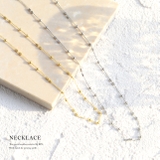 ネックレス シンプルボール キレイ小豆チェーン | ボディピアス専門店凛RIN | 詳細画像2 