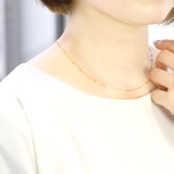 ネックレス シンプルボール キレイ小豆チェーン | ボディピアス専門店凛RIN | 詳細画像6 