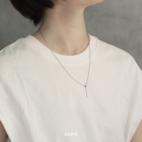 ネックレスラリエットY字 スライダー長さ調節 キレイシンプルサージカルステンレス | ボディピアス専門店凛RIN | 詳細画像3