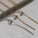 ネックレスラリエットY字 スライダー長さ調節 キレイシンプルサージカルステンレス | ボディピアス専門店凛RIN | 詳細画像6