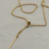 ネックレスラリエットY字 スライダー長さ調節 キレイシンプルサージカルステンレス | ボディピアス専門店凛RIN | 詳細画像7