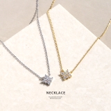 ネックレス キュービックジルコニアストーン上品 18金コーティング | ボディピアス専門店凛RIN | 詳細画像2 