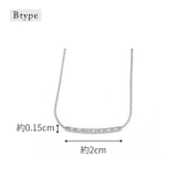 ネックレス シンプルキレイ チェーンストロービーズ | ボディピアス専門店凛RIN | 詳細画像17 