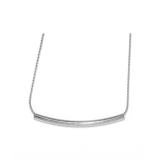 Bタイプ・シルバー | ネックレス シンプルキレイ チェーンストロービーズ | ボディピアス専門店凛RIN
