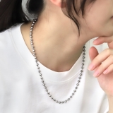ネックレス カジュアルシンプルチェーン サージカルステンレス金属アレルギーボール… | ボディピアス専門店凛RIN | 詳細画像8