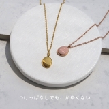 ネックレス ステンレスペンダント 楕円形英字ドロップ | ボディピアス専門店凛RIN | 詳細画像3 