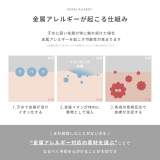 ネックレス ステンレスペンダント 楕円形英字ドロップ | ボディピアス専門店凛RIN | 詳細画像6 