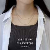 ネックレス キレイシンプルペタルチェーングリッターチェーン サージカルステンレス… | ボディピアス専門店凛RIN | 詳細画像7