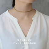 ネックレス デザインリーフチェーン キレイサージカルステンレスチョーカーチェーン | ボディピアス専門店凛RIN | 詳細画像11 