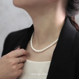 パールネックレス ネックレス パールレディースシンプル6ｍｍ7mm | ボディピアス専門店凛RIN | 詳細画像3 