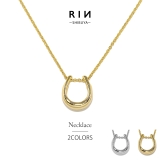 ネックレスペンダント 馬蹄ホースシュー ラッキーかわいい16kコーティング | ボディピアス専門店凛RIN | 詳細画像1