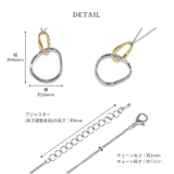 ネックレス ロングネックレス楕円シンプル カジュアル16Kチェーンペンダント | ボディピアス専門店凛RIN | 詳細画像10