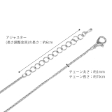 ネックレス ロングネックレス楕円シンプル カジュアル16Kチェーンペンダント | ボディピアス専門店凛RIN | 詳細画像12