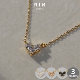 チェーンネックレス ジュエルハート キュート上品キレイおしゃれ | ボディピアス専門店凛RIN | 詳細画像1