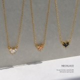 チェーンネックレス ジュエルハート キュート上品キレイおしゃれ | ボディピアス専門店凛RIN | 詳細画像2