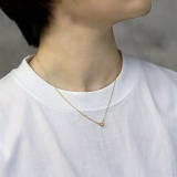 チェーンネックレス ジュエルハート キュート上品キレイおしゃれ | ボディピアス専門店凛RIN | 詳細画像9