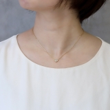 ネックレス ハートペンダント キュートかわいいストーン18K | ボディピアス専門店凛RIN | 詳細画像6