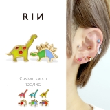 キャッチ 恐竜ダイナソーポップカラフルかわいいボディピアス アレンジパーツ | ボディピアス専門店凛RIN | 詳細画像1 