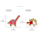 キャッチ 恐竜ダイナソーポップカラフルかわいいボディピアス アレンジパーツ | ボディピアス専門店凛RIN | 詳細画像11 