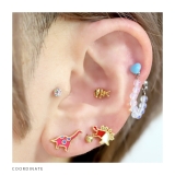 キャッチ 恐竜ダイナソーポップカラフルかわいいボディピアス アレンジパーツ | ボディピアス専門店凛RIN | 詳細画像6 