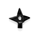 ブラック | キャッチ 手裏剣忍者くノ一キャッチクール個性的 ボディピアス | ボディピアス専門店凛RIN