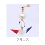 フランス | 軟骨ピアス 16G ボディピアス | ボディピアス専門店凛RIN