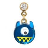 ブルー | 軟骨ピアス モンスター ひとつめおばけ | ボディピアス専門店凛RIN