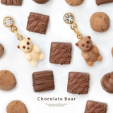 軟骨ピアスクマくま テディベアミルクチョコレートチョコベア キュート | ボディピアス専門店凛RIN | 詳細画像2
