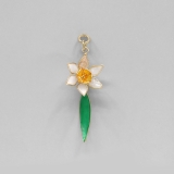すいせん | チャーム 花フラワー和和風季節の花 ボディピアス | ボディピアス専門店凛RIN