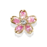 ピンク | 軟骨ピアス 和風キャッチ ボディピアス和桜サクラさくら | ボディピアス専門店凛RIN