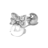 ボディピアス リボン パール | ボディピアス専門店凛RIN | 詳細画像8